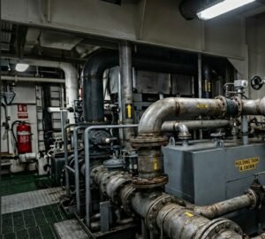 black water system onboard