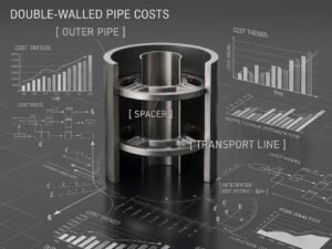 double-walled pipe production cost and fabrication — prefabrication vs field-fitting comparison